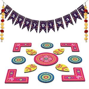 Buy Indigifts Diwali Door Decoartion - Happy Diwali Banner and 13 Piece ...