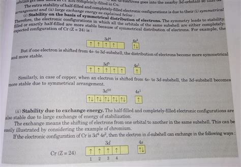 Why half filled orbital or complete filled orbital are more stable ...