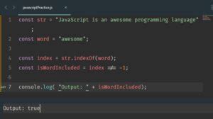 Image result for Check If String Contains Specific Word JavaScript
