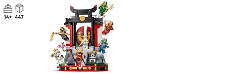 LEGO NINJAGO Ninja Character Display 15th Anniversary - 8 Minifigures ...