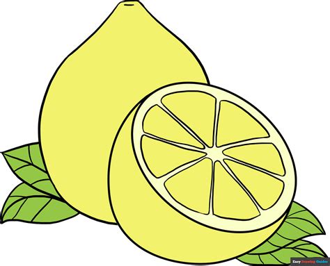 Image result for Simple Lemon Drawing