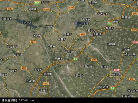 曲阳县地图 - 曲阳县卫星地图 - 曲阳县高清航拍地图 - 便民查询网地图