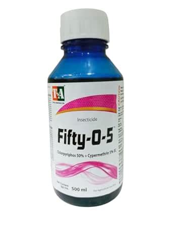 Titan Agritech Limited Fifty-O-5 | Chlorpyriphos 50% + Cypermethrin 5% ...