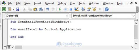 Image result for Macro Code for Sending Mail From Excel