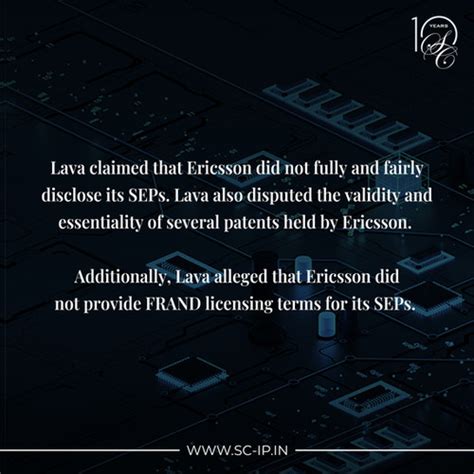 Lava International Limited vs. Telefonaktiebolaget LM Ericsson