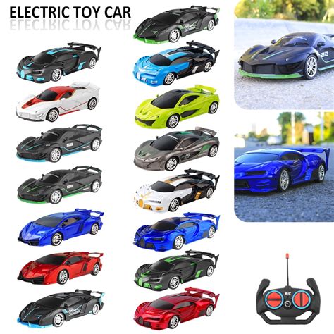 Buy 1:18 RC Drift Car Sports Car RC Racing Car Blue Lamborghini Remote ...
