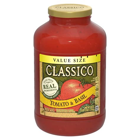 Traditional Sweet Basil Pasta Sauce | CLASSICO | United States ...