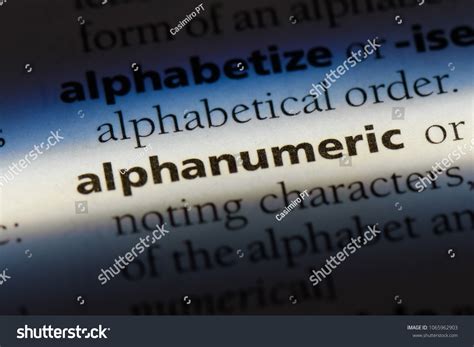Image result for What Is Alphanumeric Value