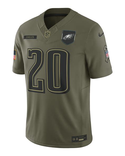 Brian Dawkins Philadelphia Eagles Salute to Service Retired Men's Nike ...
