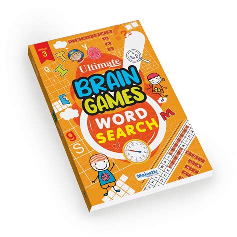 Word Search Grade 3 for Kids (Ages 5+) - Ultimate Brain Games: 120+ En