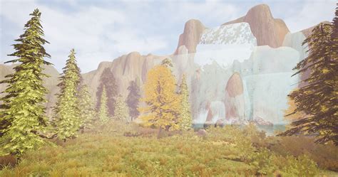 Forest Level in UE4 Tutorial Part 2 的图像结果