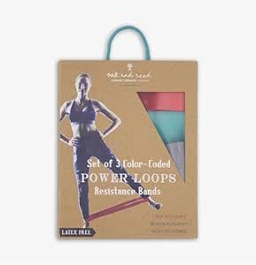 Power Loops Set of 3 Color Coded Resistance Bands : Amazon.in: Sports ...