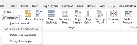 Ablebits Tools Tab Excel 的图像结果