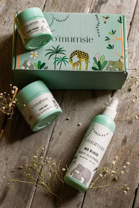 O'mumsie Bedtime Rituals Kit-Body Cleanser, Face & Body Butter, Sleepy ...