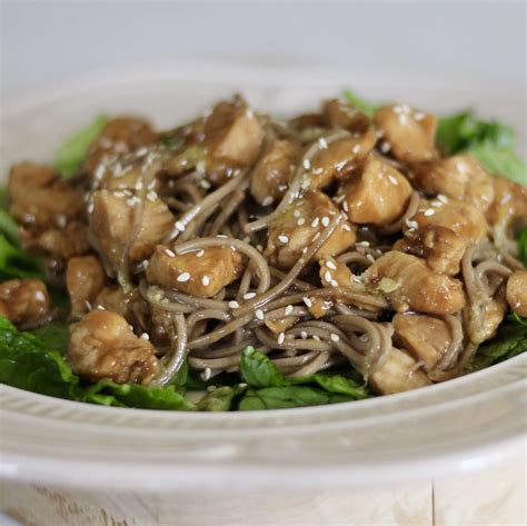 Sesame Chicken and Soba Noodles Recipe