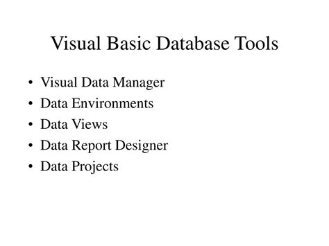 Visual Basic Database 的图像结果