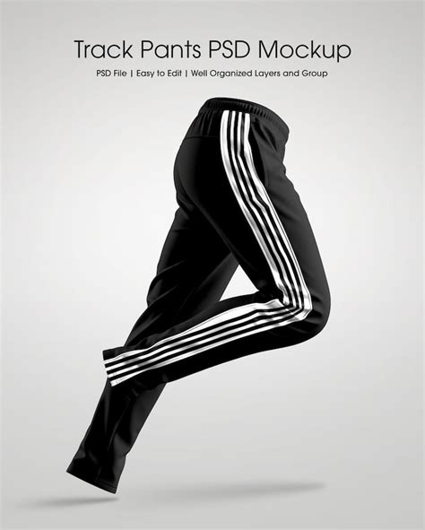 Unisex track pants mockup Images - Free Download on Freepik