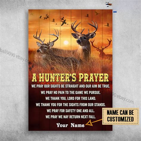 Deer Hunters Prayer