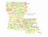 Louisiana Parish Map & Parish Seats (All 64 Parishes) | CCCarto