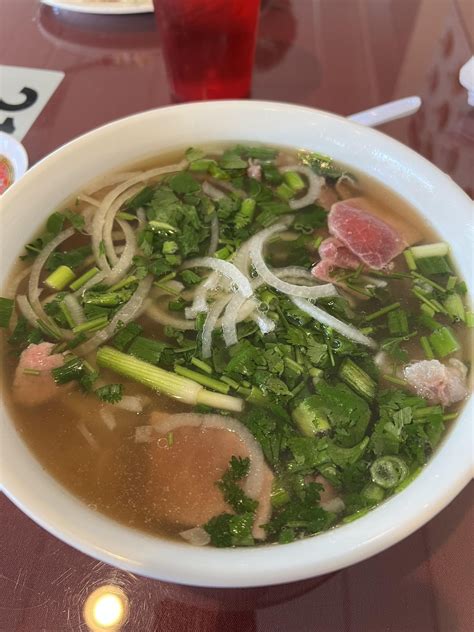Pho tai gan from pho duy (denver) : r/pho