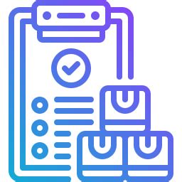 Checklist - Free shipping and delivery icons