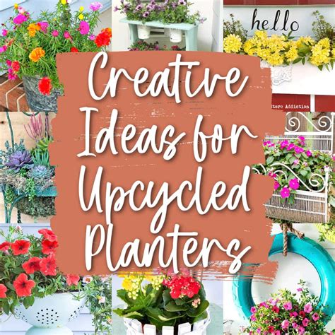 Image result for Homemade Flower Containers