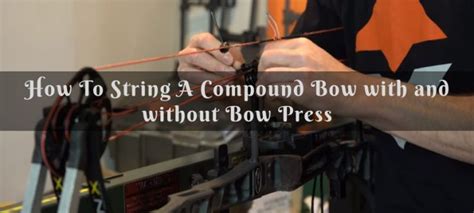 Image result for How to String Old Compound Bow