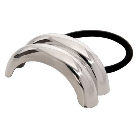 By Lyko Wave Pony Cuff Silver | lyko.com