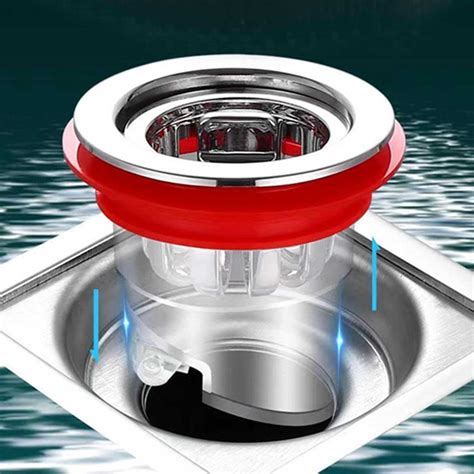 Jual Slyz Floor Drain Plug Trap Pencegah Bau Saluran Air Anti