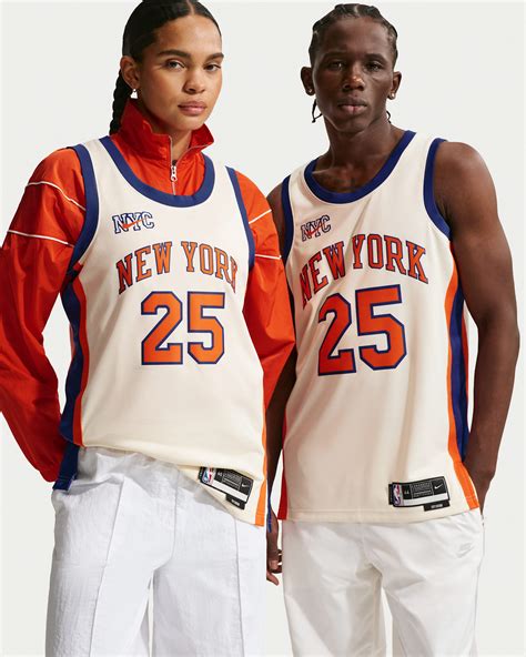 Mikal Bridges New York Knicks City Edition Men's Nike NBA Swingman ...