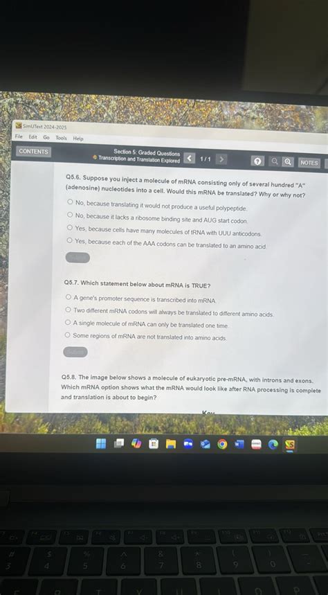 SimUText 2024-2025 File Edit Go Tools Help CONTENTS Section 5: Graded ...