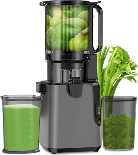 Amazon.com: Juicer Machines with 5.8" Extra Large Feed Chute, Cold ...