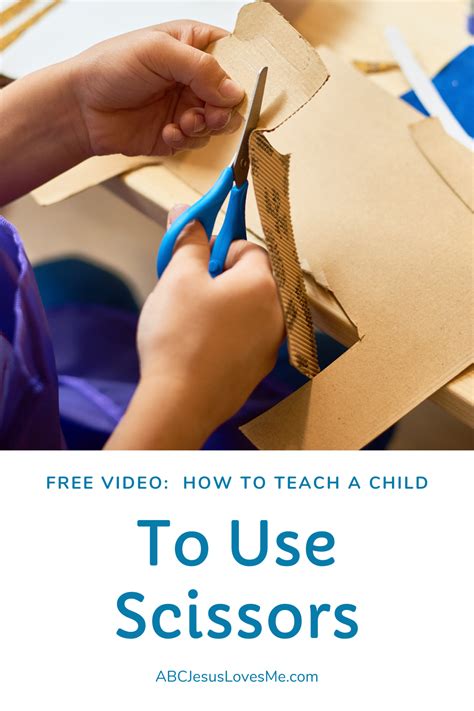 Image result for Child Using Scissors