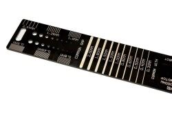 PCB Ruler - 250mm Motorobit - Motorobit.com