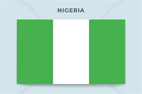 Nigeria national flag design template 25550254 Vector Art at Vecteezy