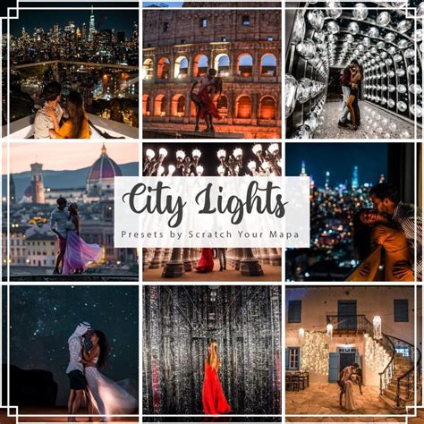 Lightroom presets – City Lights – Scratch Your Mapa Shop