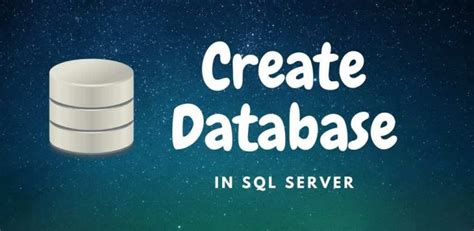 Image result for CreateDatabase Microsoft SQL Server