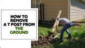 Image result for How to Remove T-Post