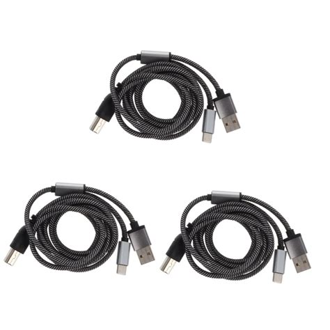 3pcs Adapter Cable C USB Cable USB Microphone USB Cables USB Type Midi ...
