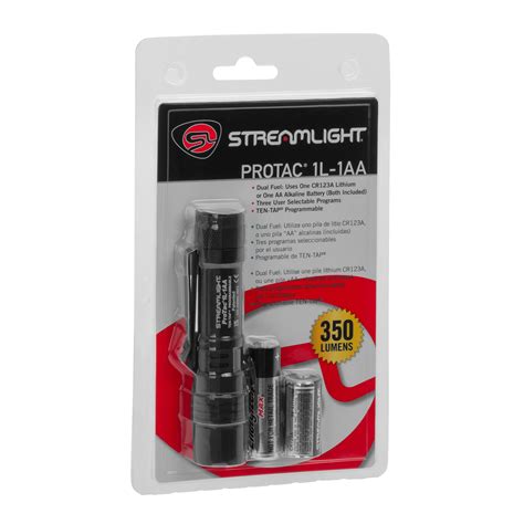 Streamlight Protac 1L-1AA Flashlight - Black - 350 lumens - Buy Online ...