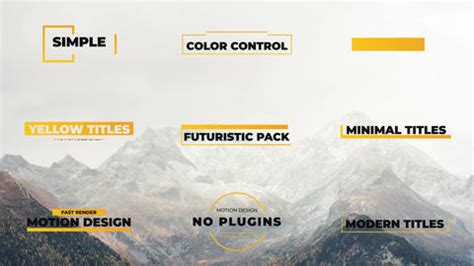 Motion Graphics template