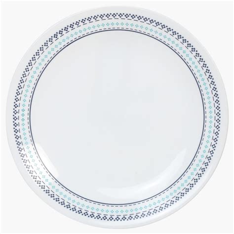 Buy CORELLE Folk Stitchasia Medium Plate from Corelle at just INR 325.0