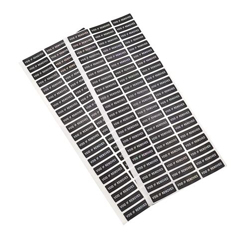 Lychee Hologram Void IF Removed Security Tamper Evident Warranty Label ...