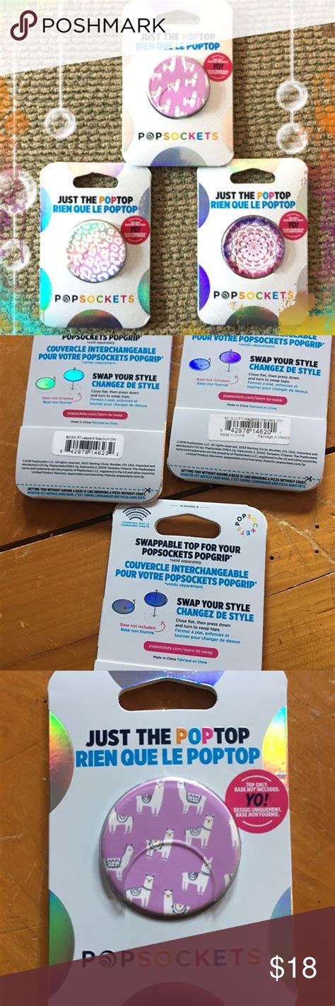 Image result for Swappable Popsocket Tops