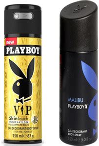 PLAYBOY VIP & MALIBU DEO Deodorant Spray - For Men - Price in India ...