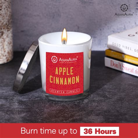 Scented Jar Candle - Apple Cinnamon – Asian Aura