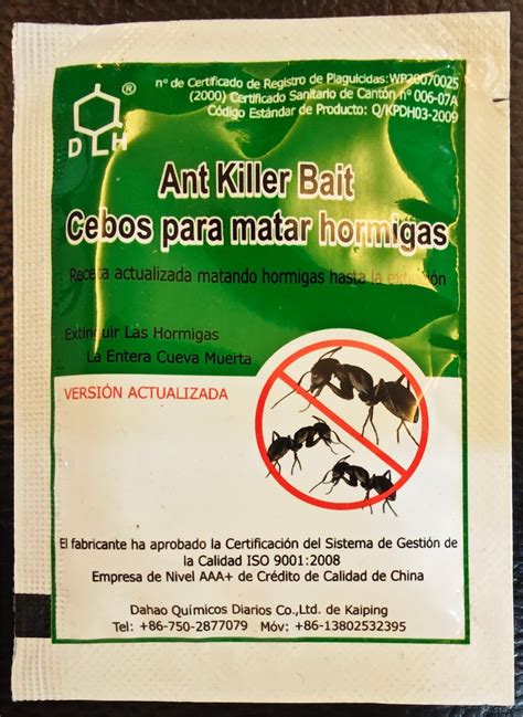Spanish Ant Killing Bait Ant Powder - Anti Ant and Pest Control