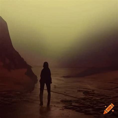 Landscape representing the opposite of heavy metal on Craiyon