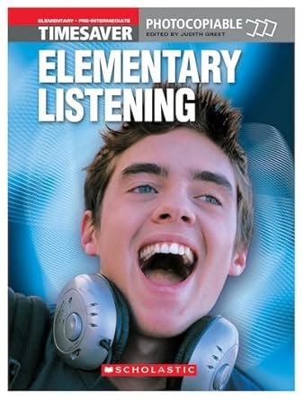 Buy Elementary Listening with cassettes (Timesaver) Book Online at Low ...