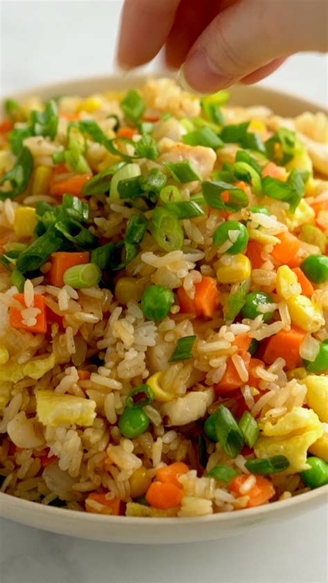 Easy chicken fried rice – Artofit